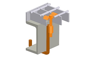 Крюковой зажим
